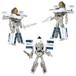 Трансформер 2в1 BONDIBOT Bondibon робот-поезд, цвет голубой, BOX 27,6х21,3х10,9см