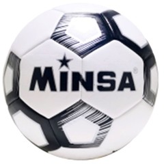 Мяч футбольный, TPE, 410-420 г, 3 слоя, размер 5, MINSA.