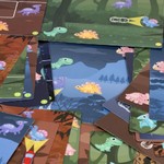 Логическая игра Bondibon "САФАРИ НА ДИНОЗАВРОВ. ФАНТАСТИЧЕСКАЯ ОХОТА"
