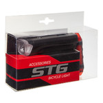 Комплект фонарей STG перед. FL1559 (350 люм. бел. Usb 2000 mAH. С датчиком света ) зад.  TL5411 ( 5